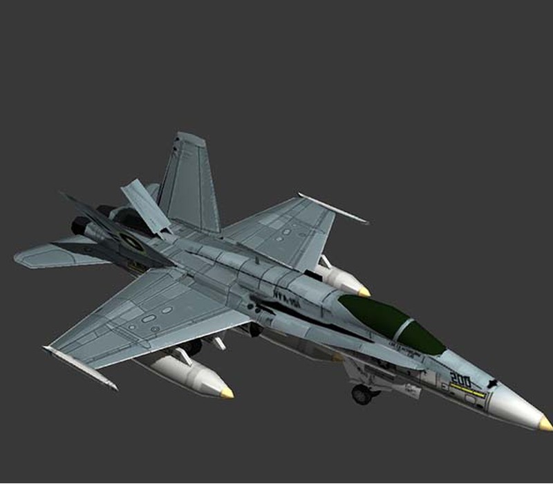 温州3D f18舰载战斗机 (2)